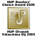 HUP reader's choice award 2005